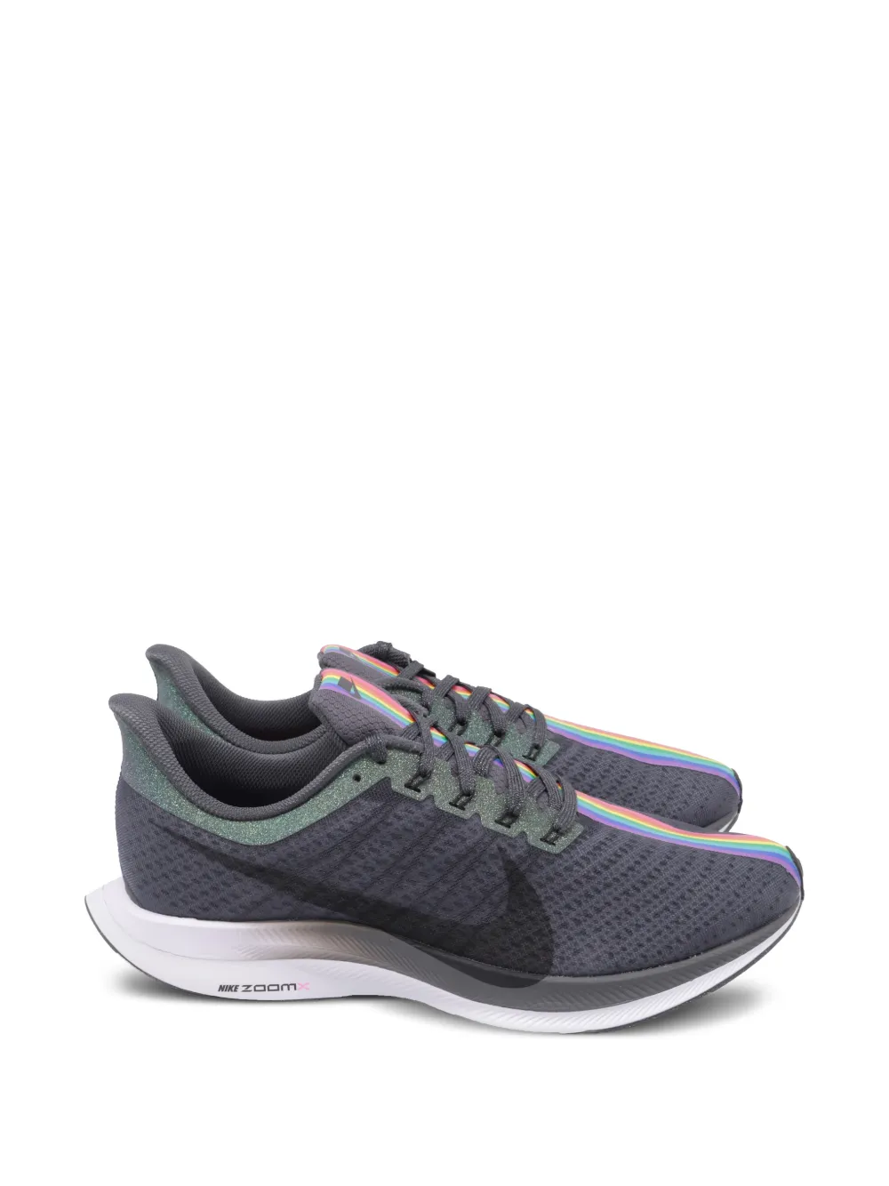 Nike Vintage Zoom Pegasus Turbo rainbow-stripe sneakers - Grigio