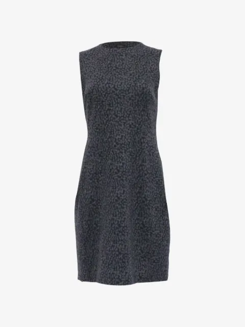 Akris patterned mini shift dress
