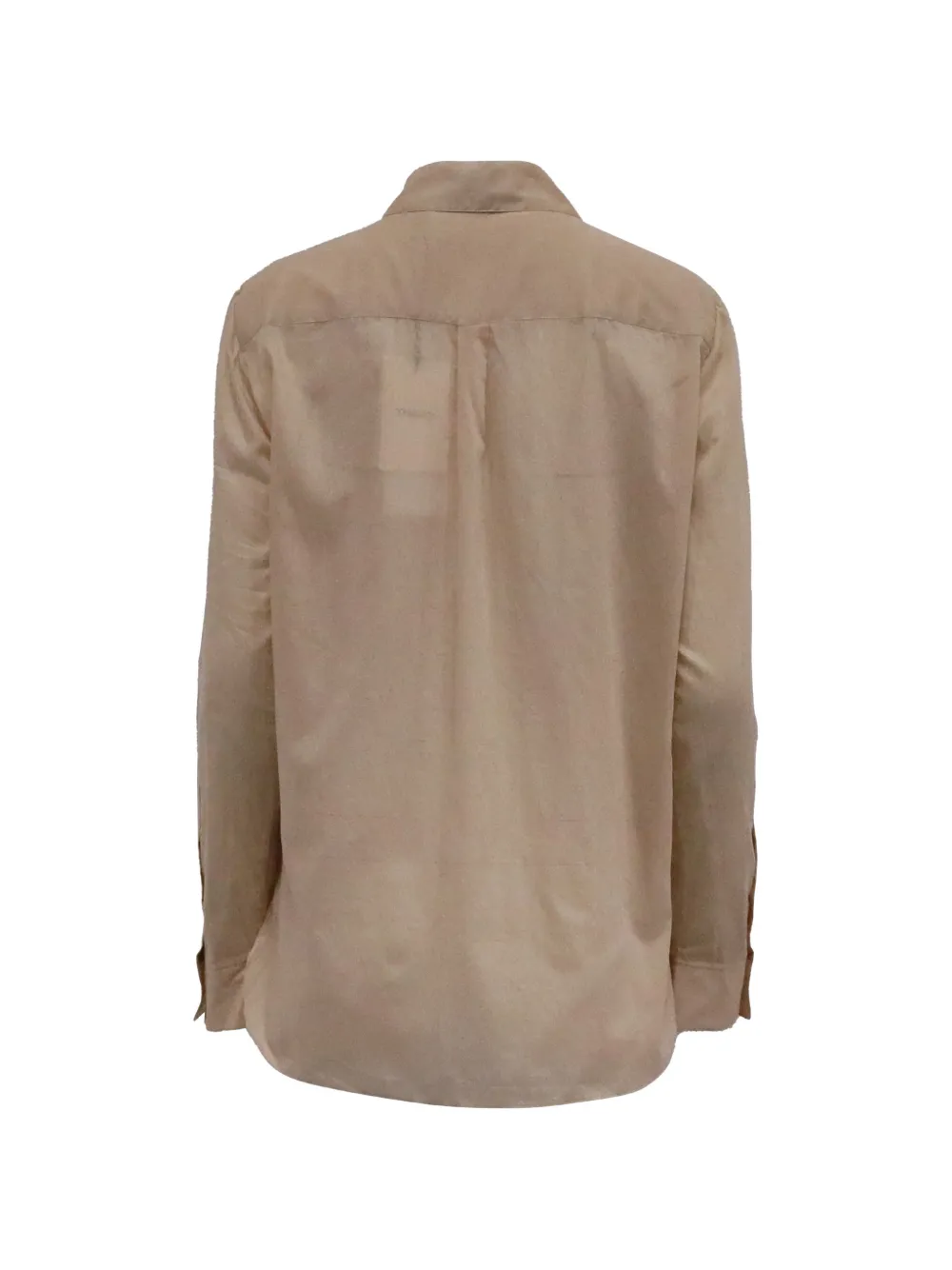  Theory Hidden-buttoned Shirt - Neutrals 