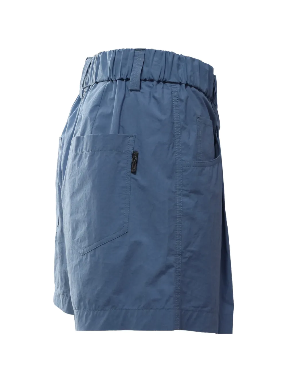 Monili-Embellished Elasticated Shorts