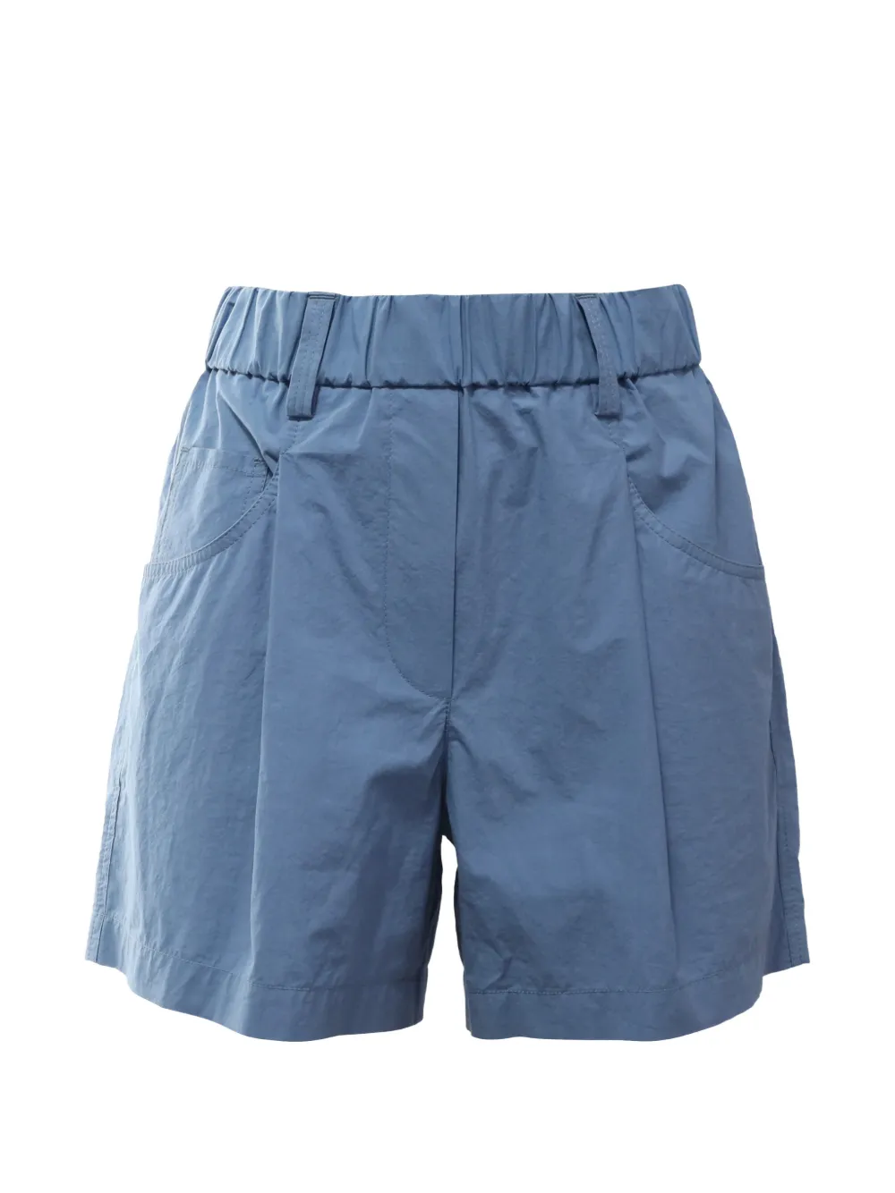 Monili-Embellished Elasticated Shorts