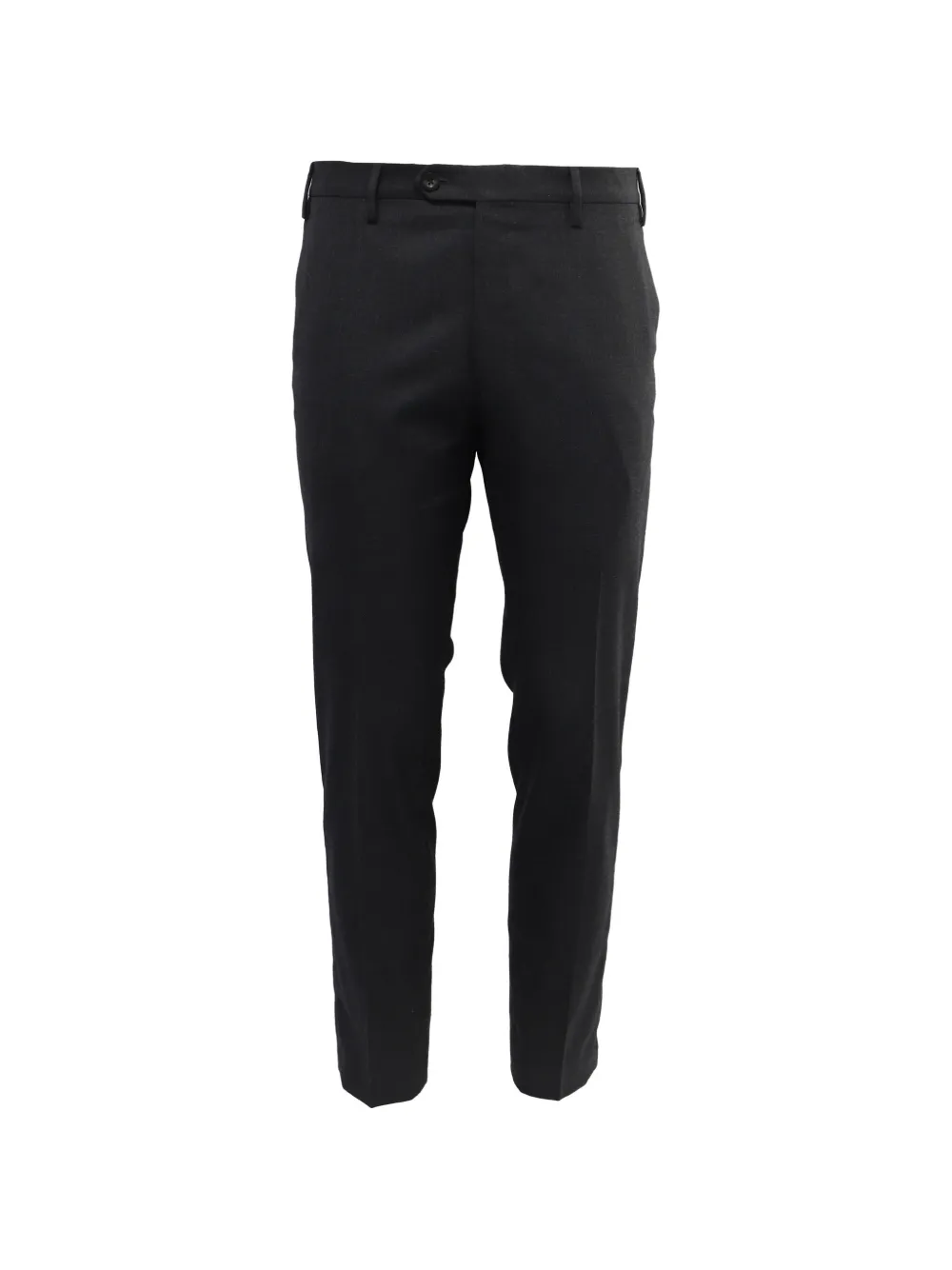 Mr P. slim-fit wool trousers – Black
