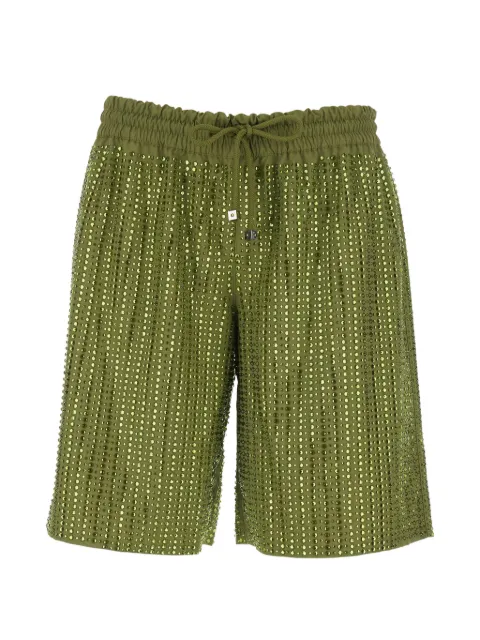 VENUJA embellished drawstring shorts