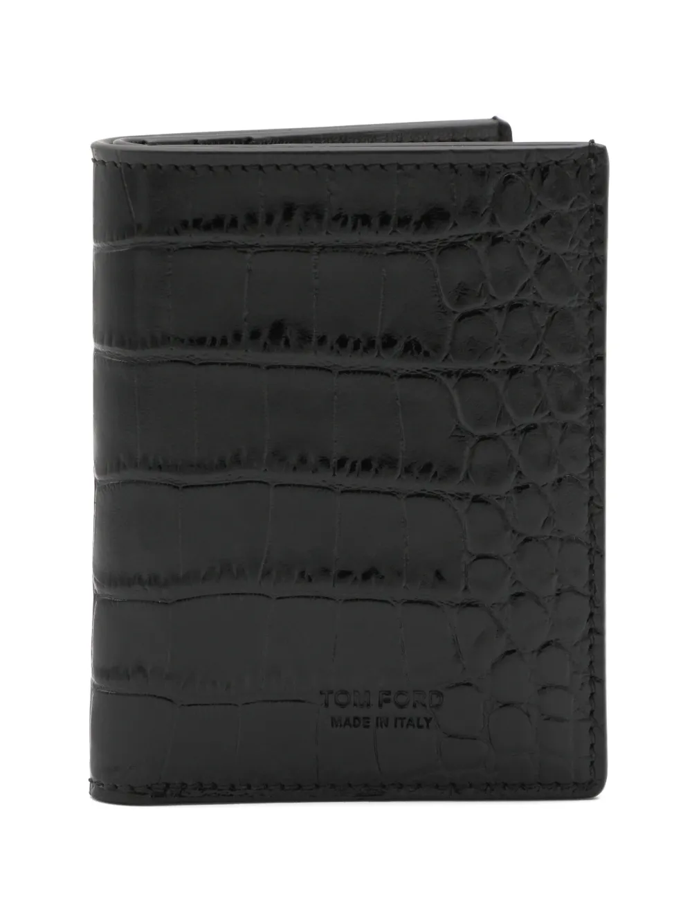 TOM FORD textured cardholder - Nero