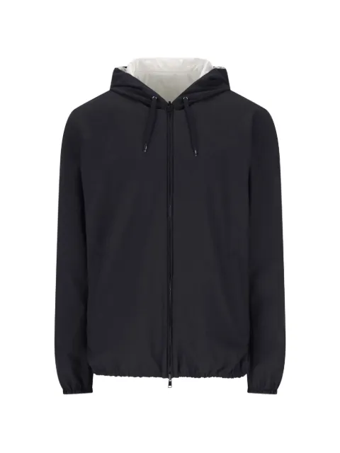 Herno zip hooded jacket