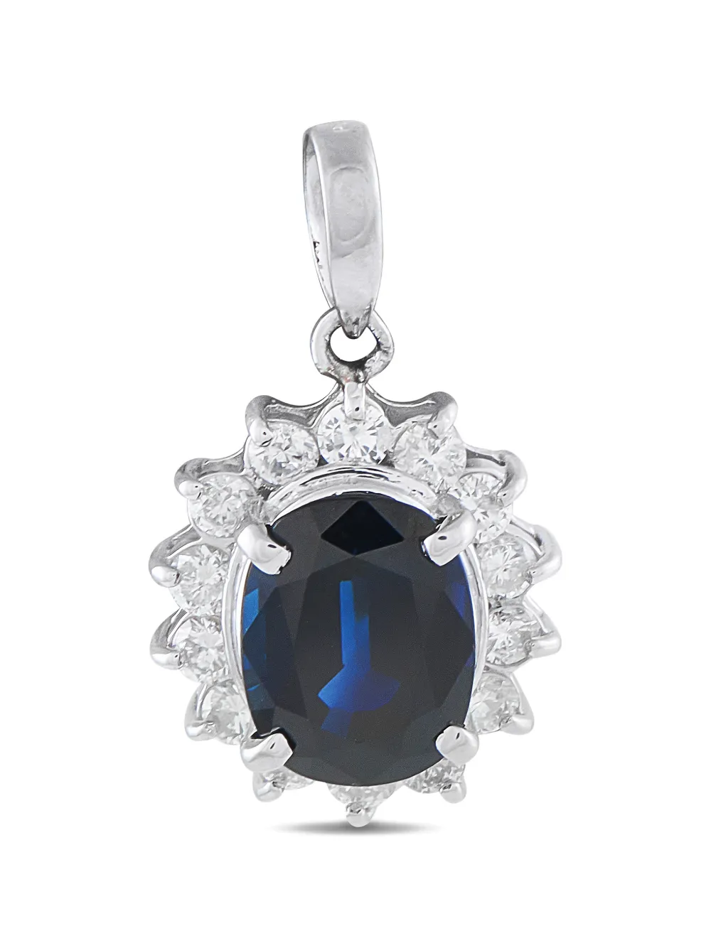 LB Exclusive diamond and sapphire pendant - Argento