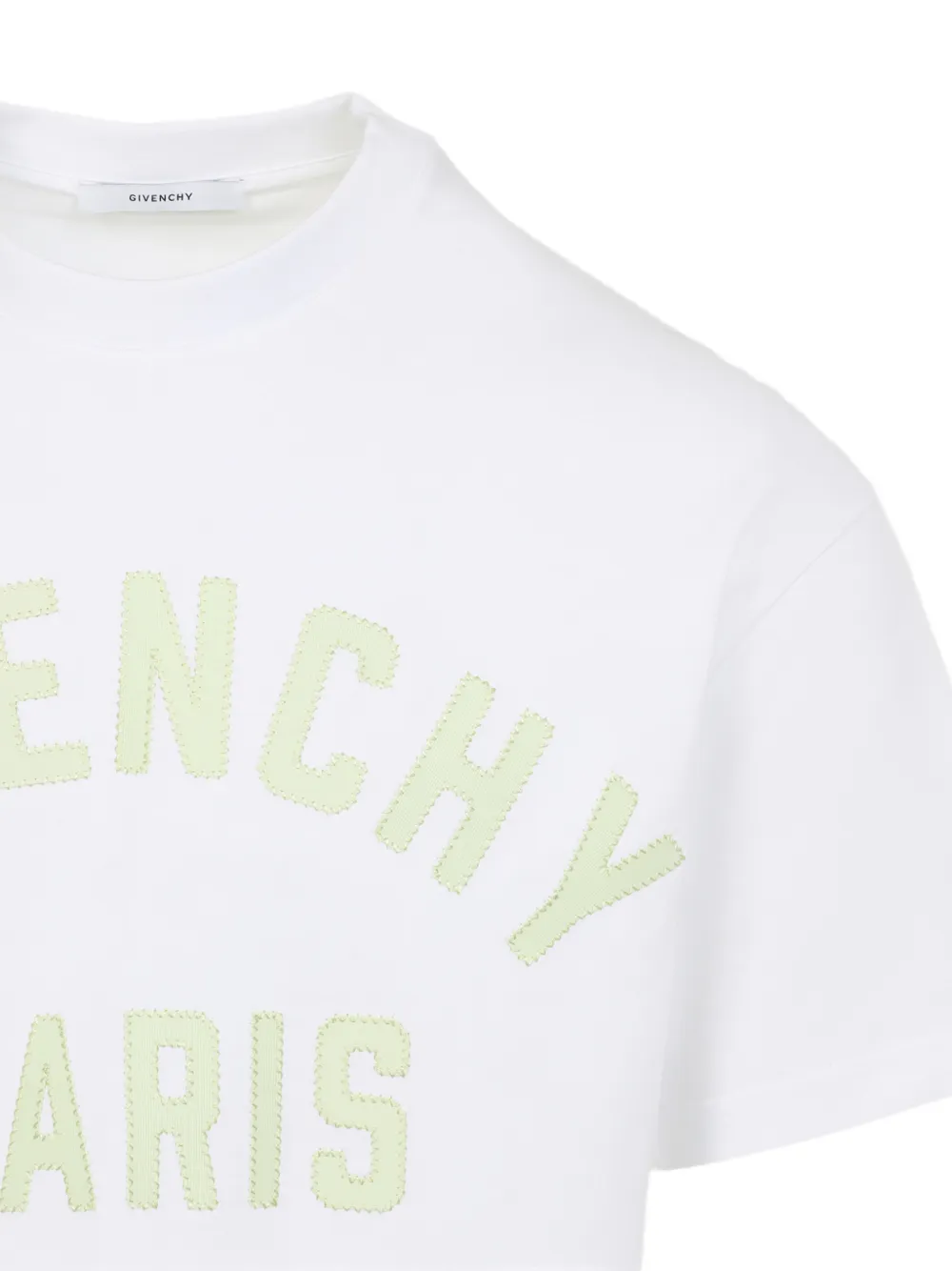 Givenchy Katoenen T-shirt met logoprint Wit