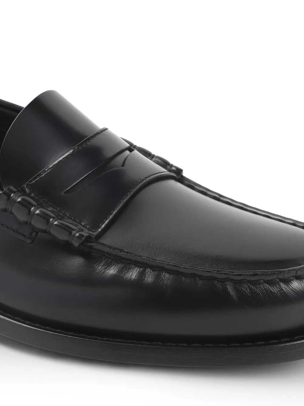 Church's Gateshead leren loafers met penny slot Zwart