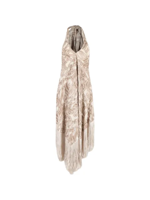 Cult Gaia Ali fringe maxi dress