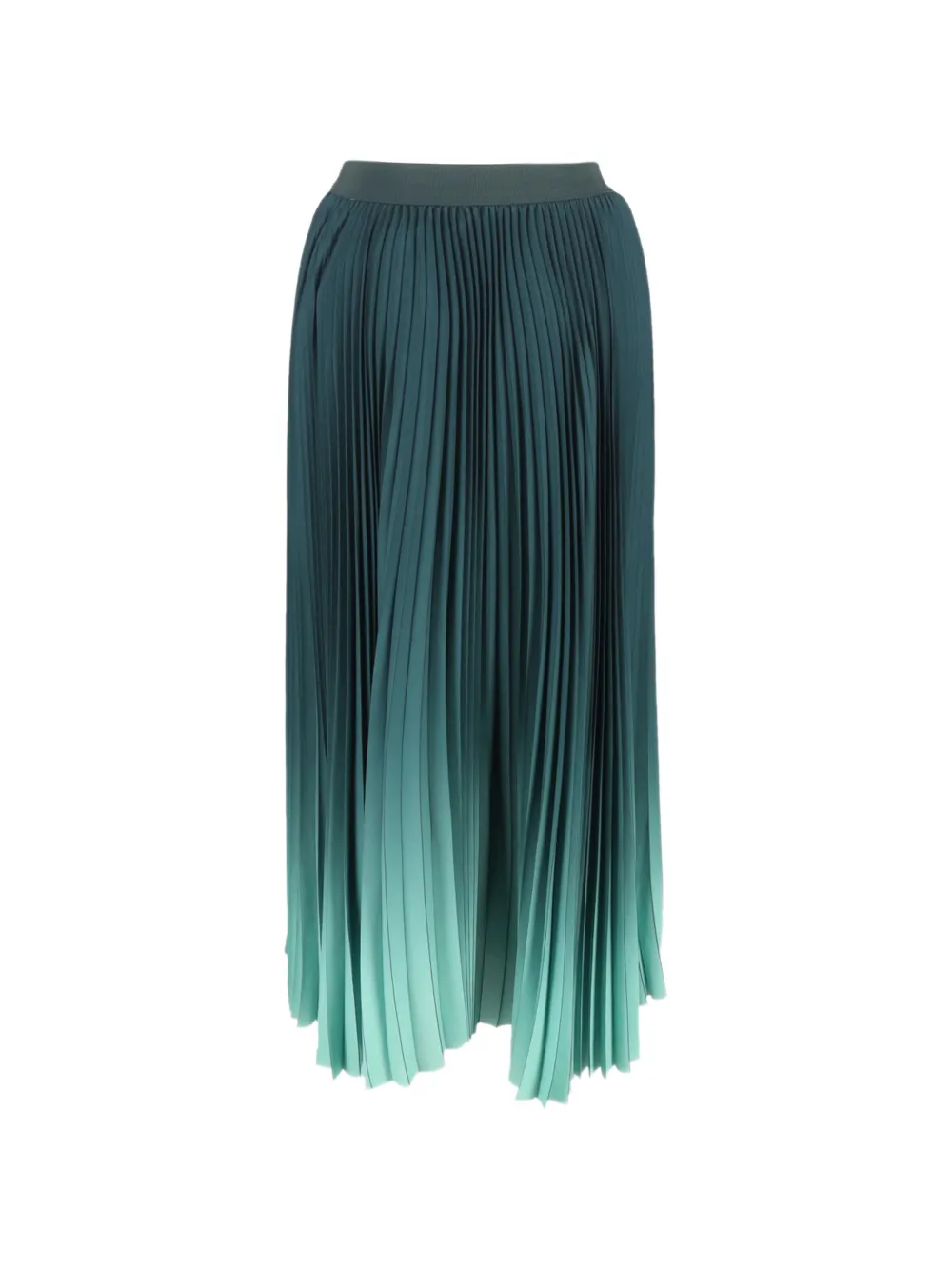 Max Mara Fulcro pleated midi skirt - Groen