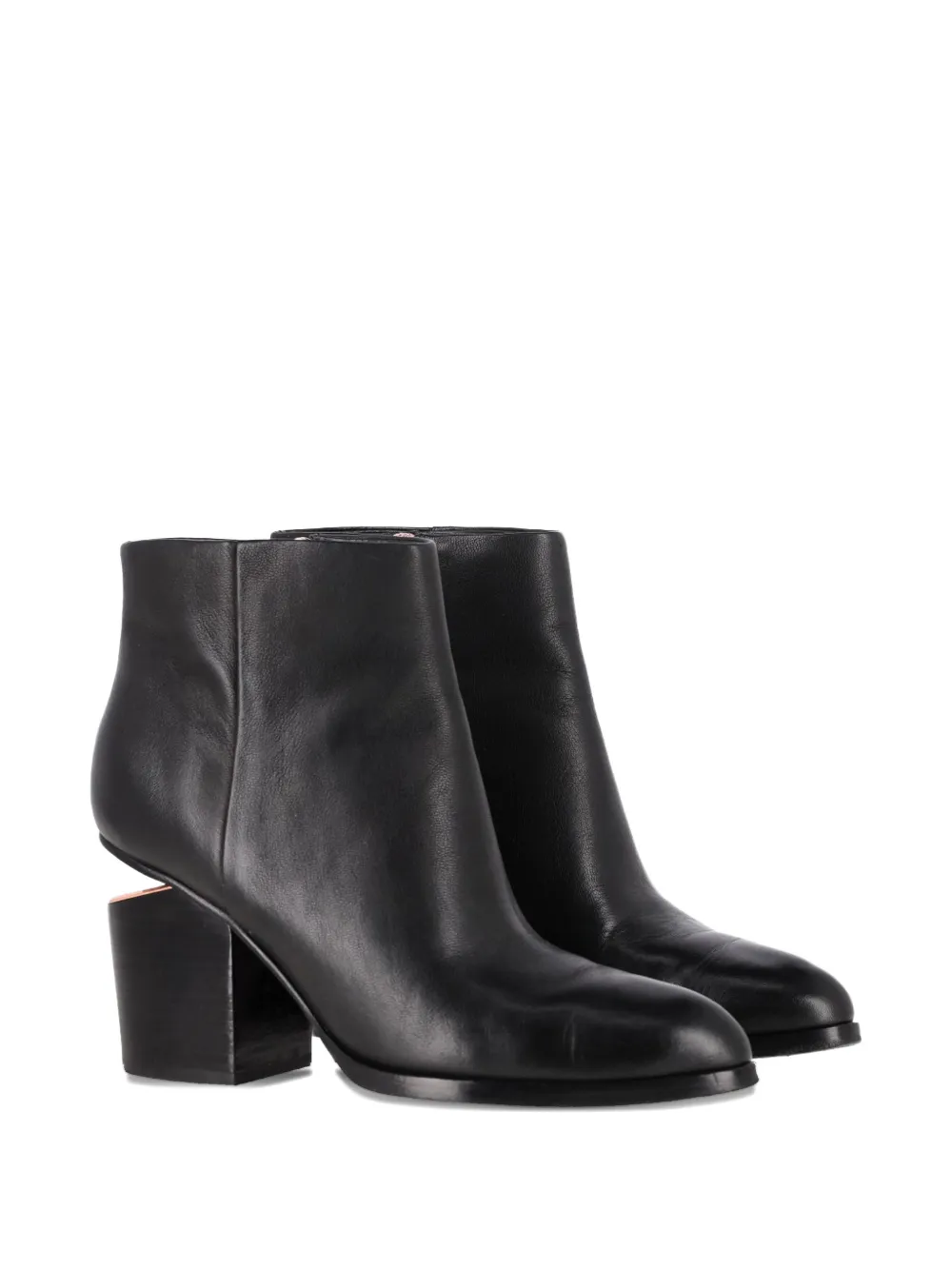 Pre-Owned Alexander Wang gabi leather ankle boots - Zwart