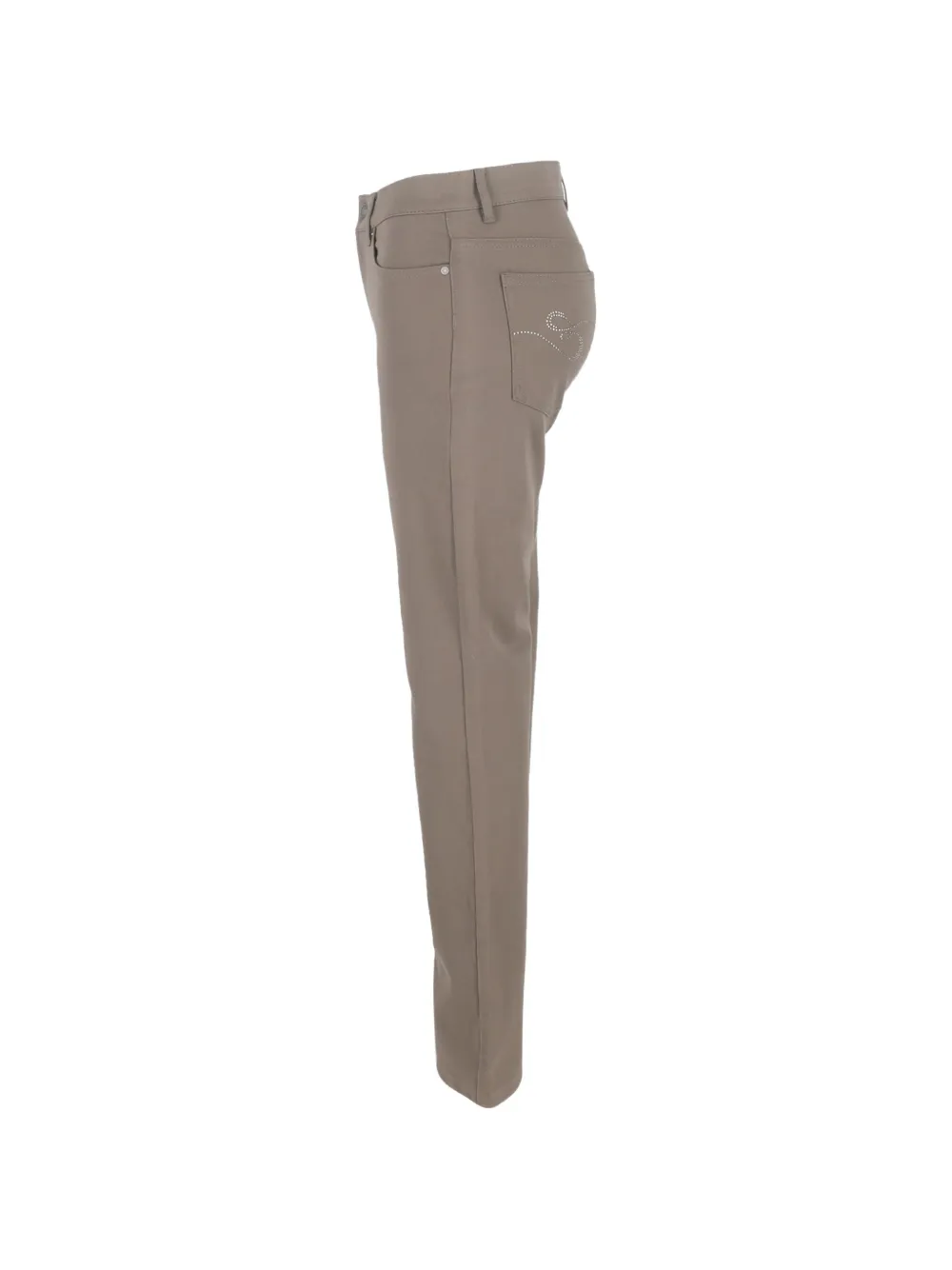  Escada Pre-owned High-rise Flared Trousers - Brown 