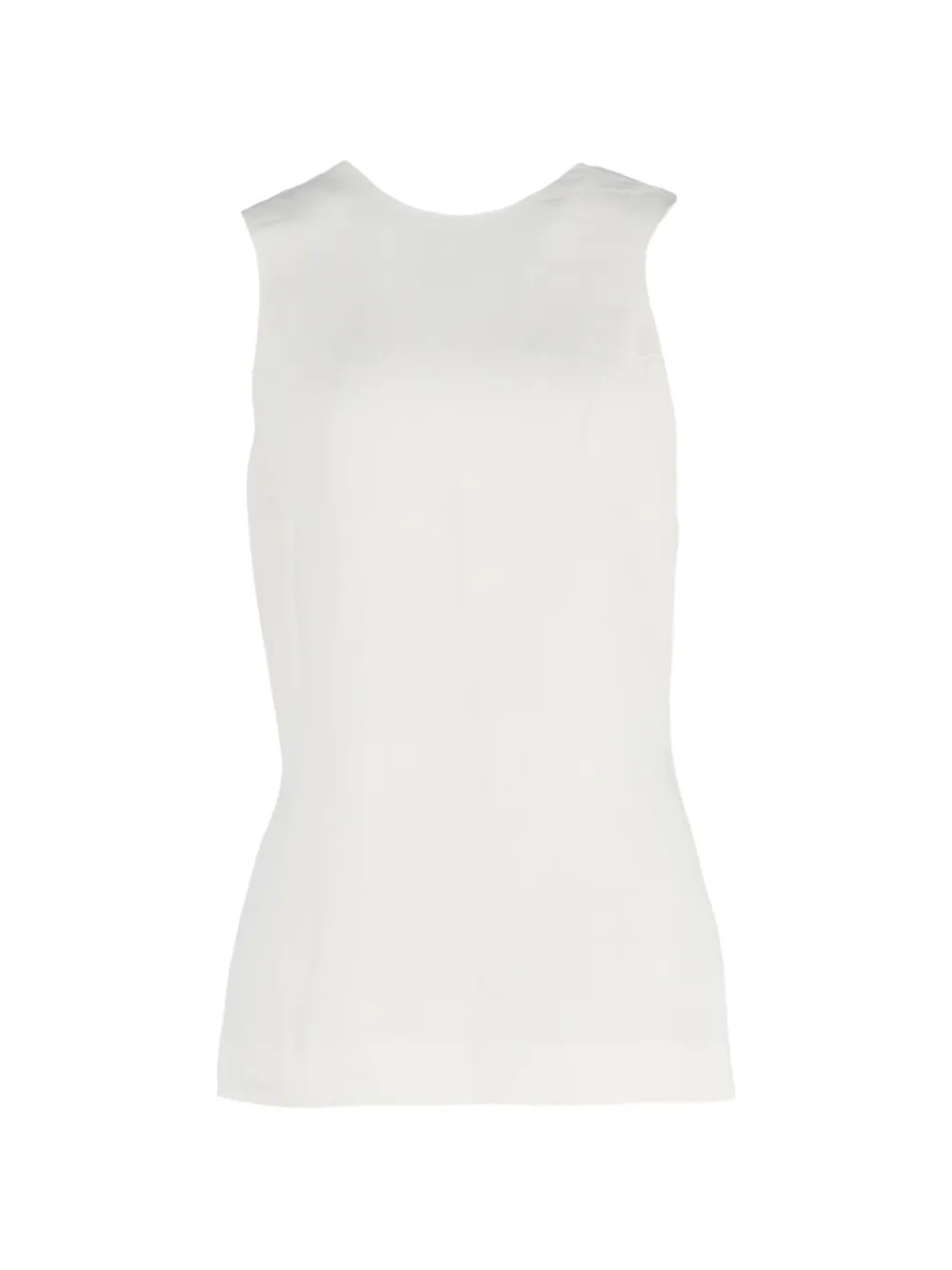KHAITE cross-back top - Bianco
