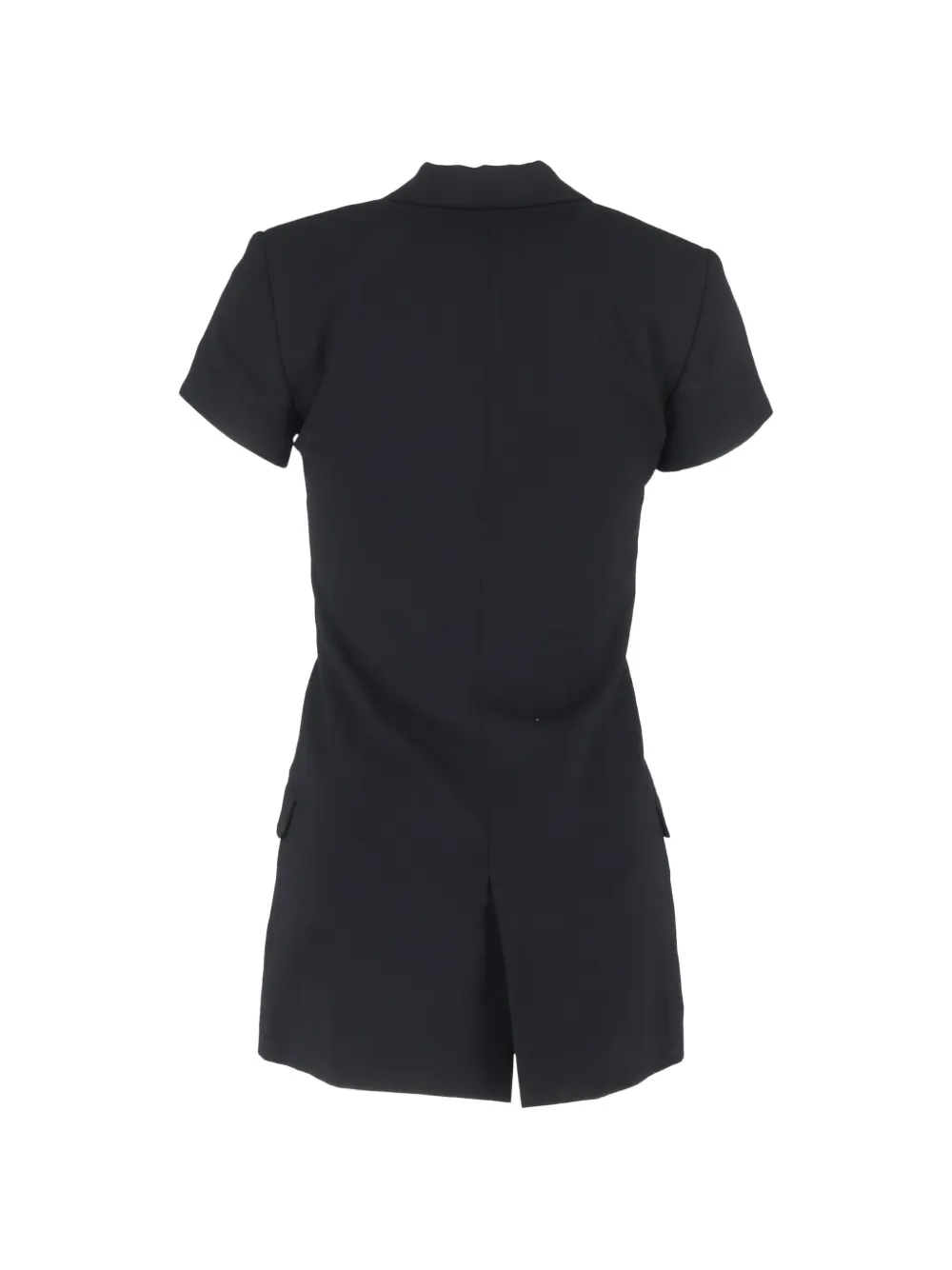 Single-Breasted Short-Sleeve Blazer