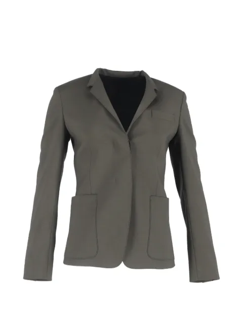 Theory single-breasted wool blazer
