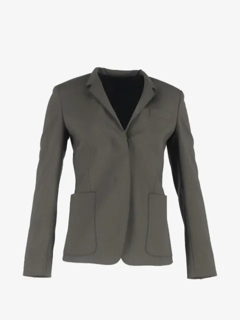 Theory single-breasted wool blazer