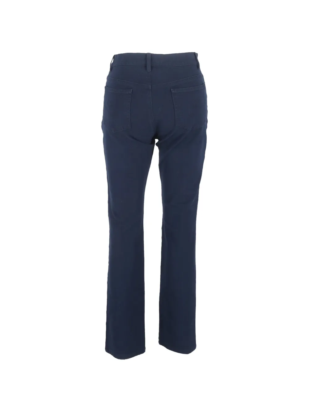 Escada Pre-Owned high-rise flared trousers - Blauw