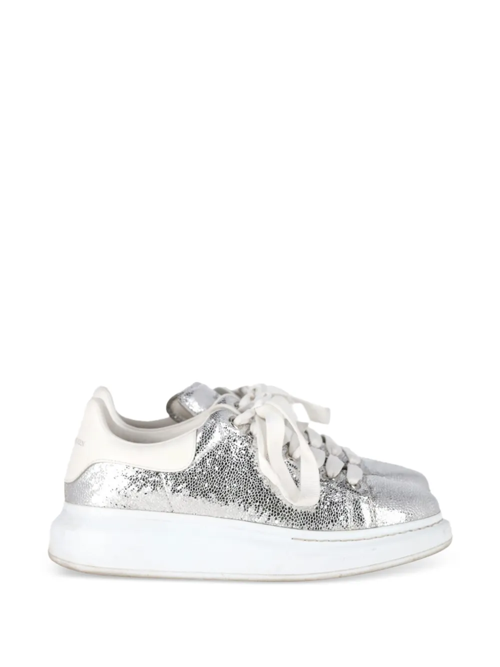 Alexander McQueen Pre-Owned leather sneakers - Silber