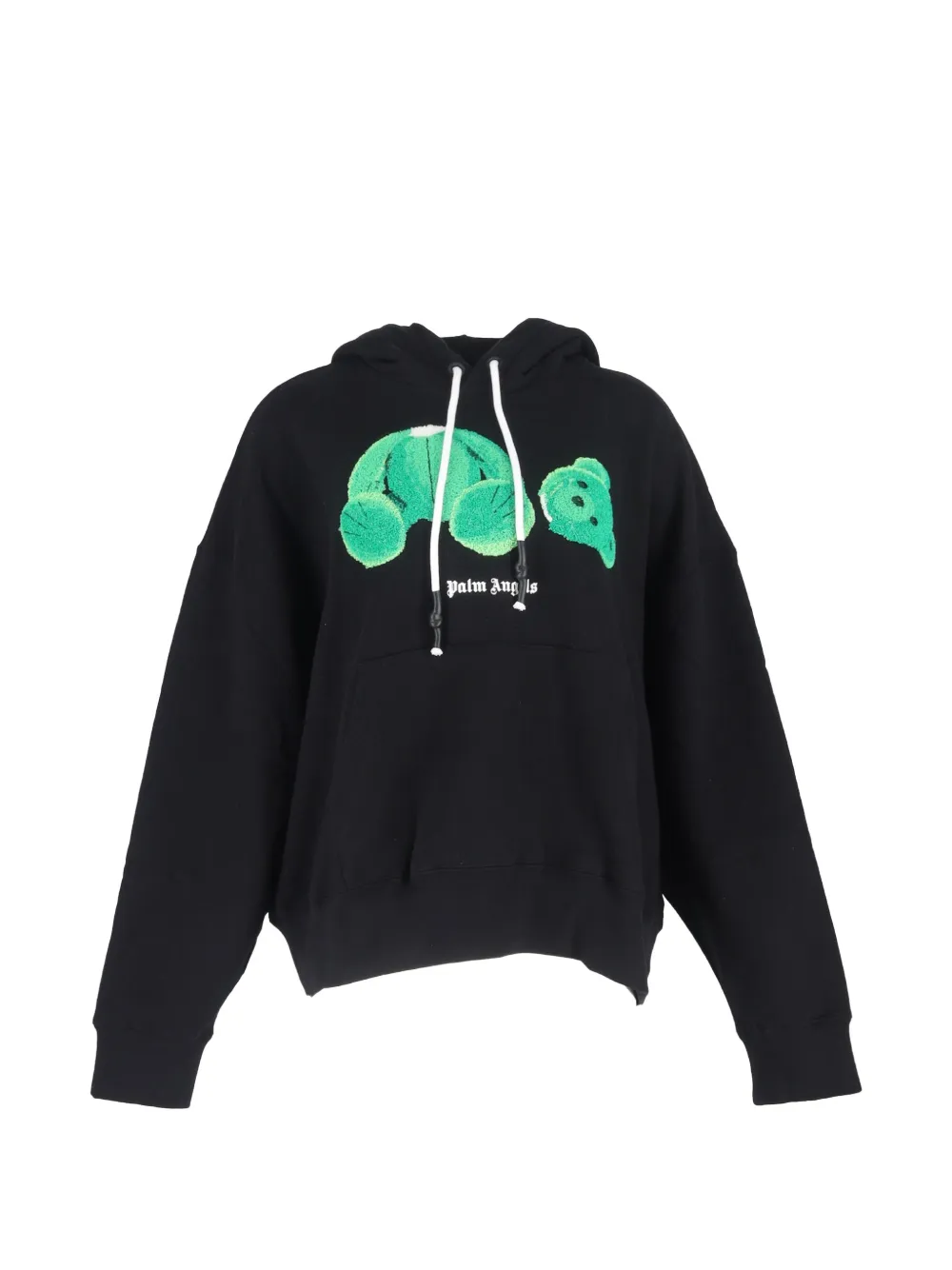 Palm Angels bear-print hoodie - Nero
