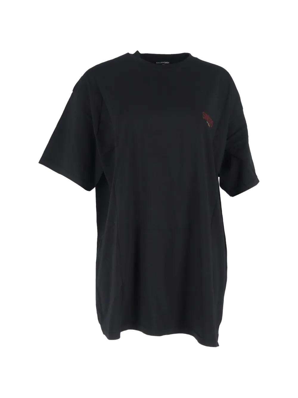 Balenciaga Pre-Owned Sinners logo print cotton T-shirt - Nero