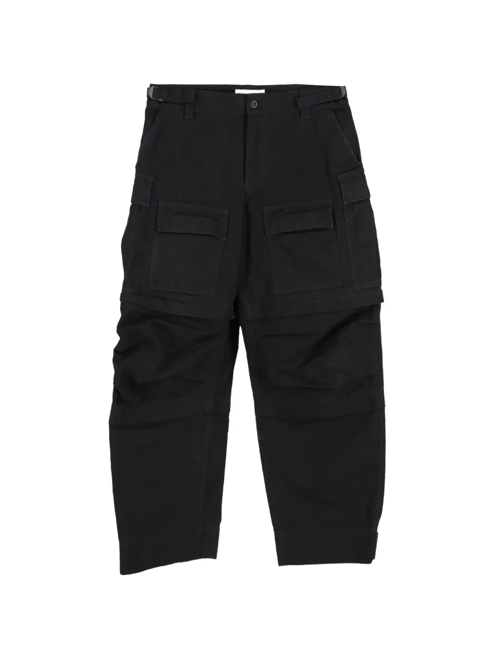 Balenciaga Pre-Owned cotton cargo pants – Black