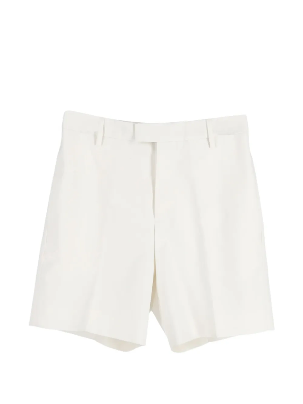 Alexander McQueen Pre-Owned tailored cotton shorts – White