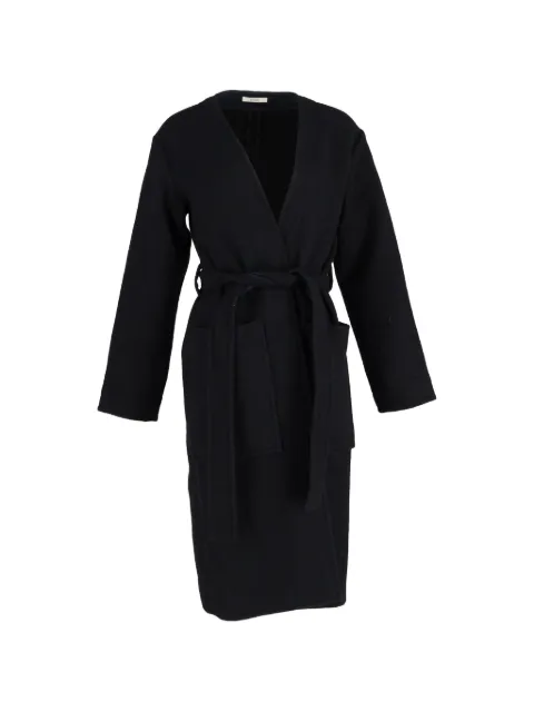 Celine Pre-Owned belted cashmere coat