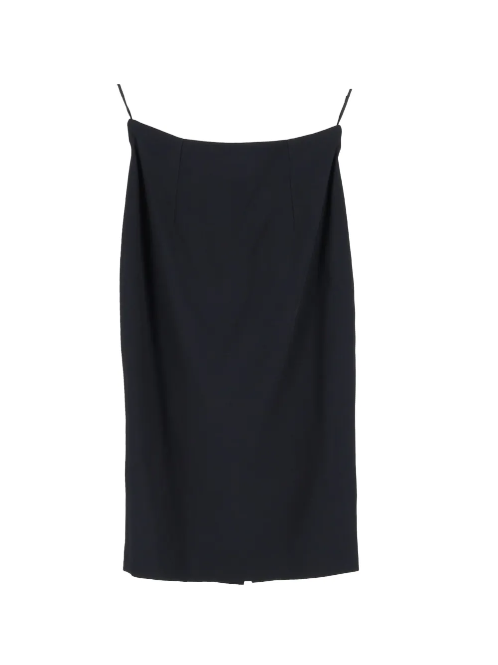 Alexander McQueen Pre-Owned slit pencil skirt - Schwarz