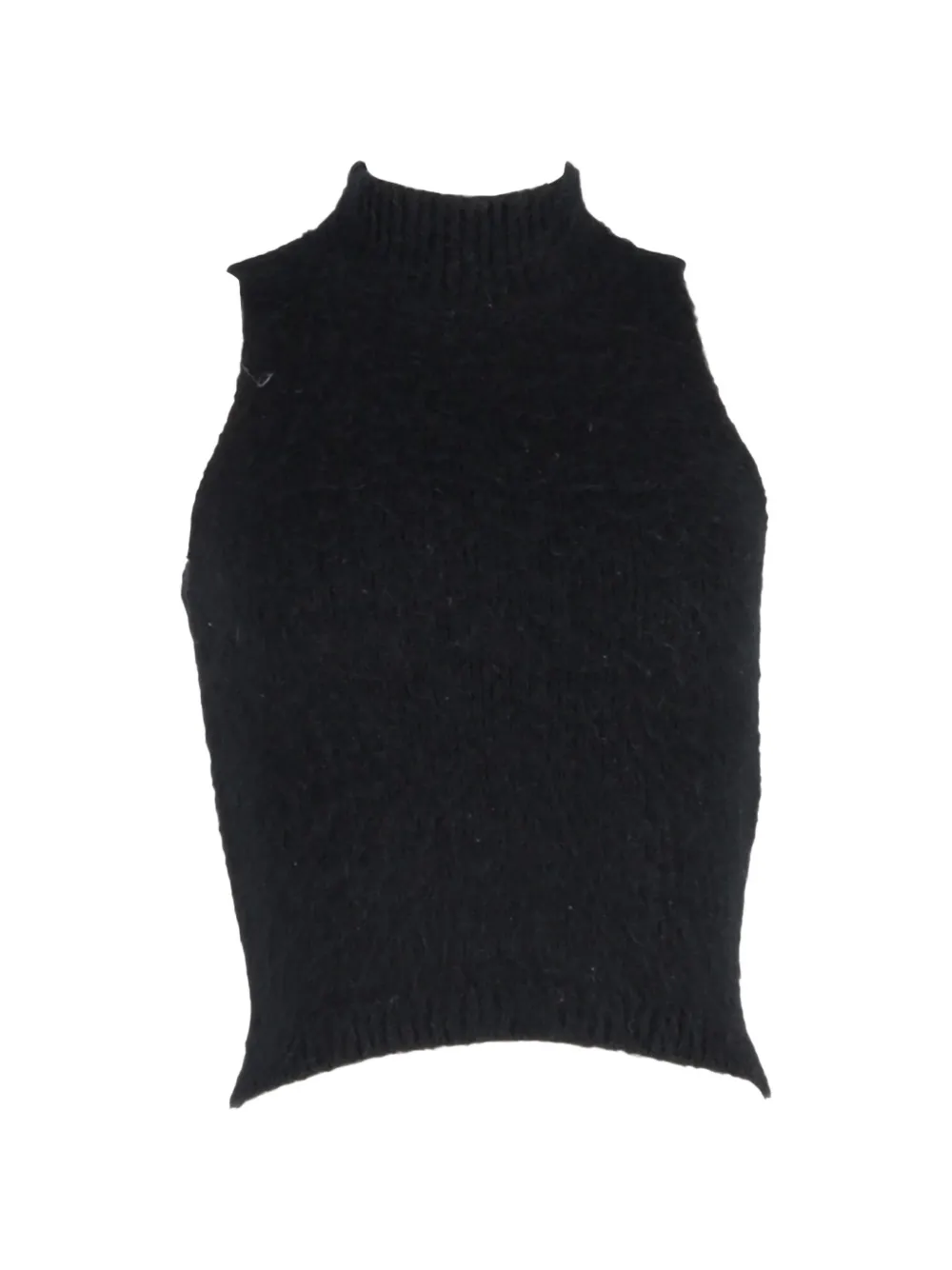 Versace Pre-Owned high-neck sleeveless top - Nero