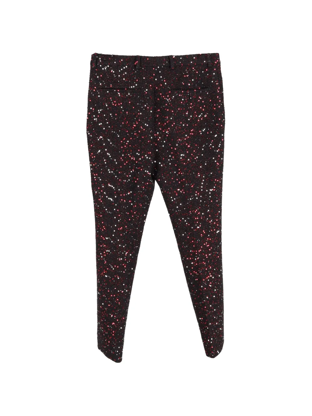  Saint Laurent Pre-owned Sequinned Trousers - Red 