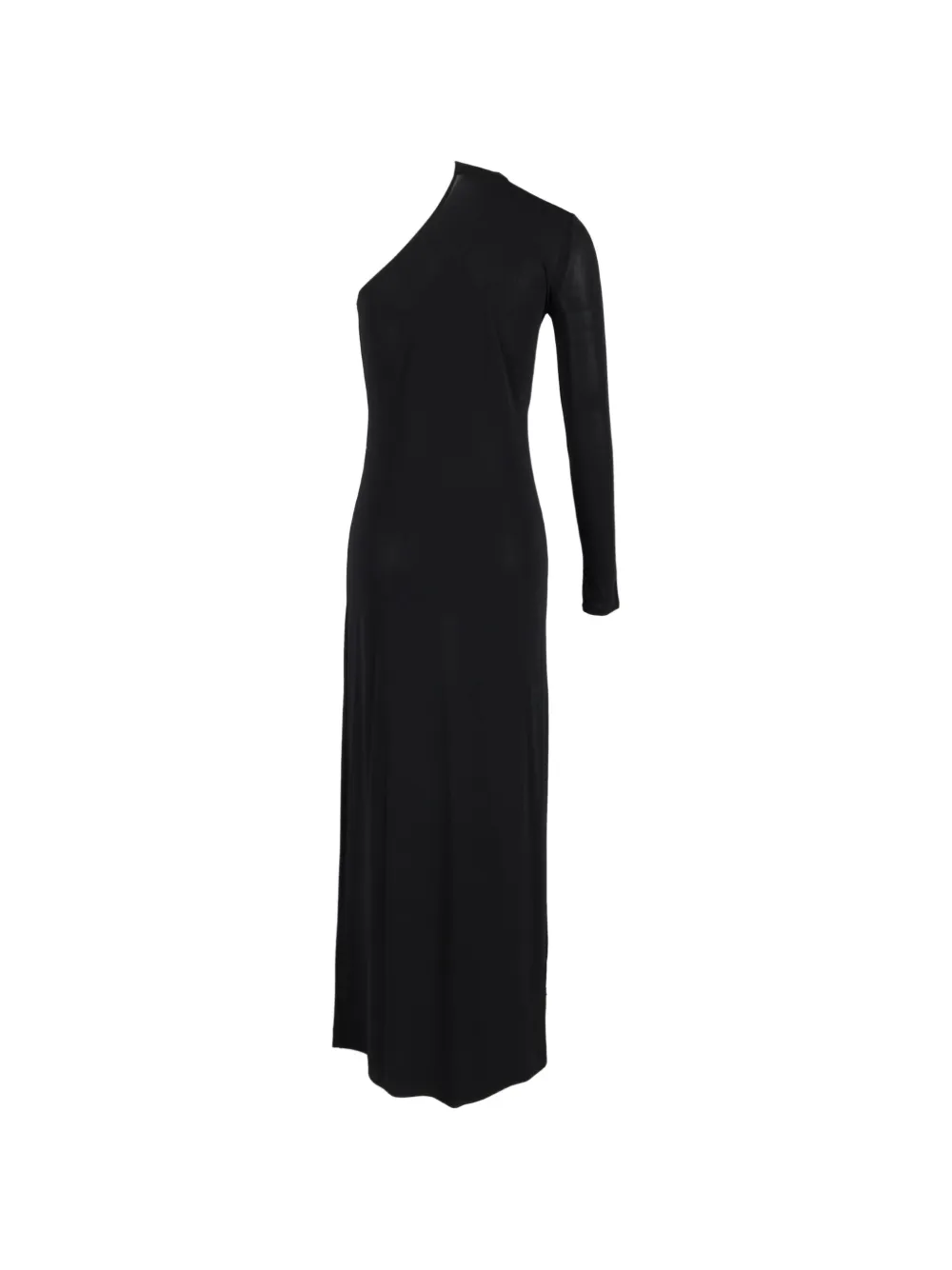 JOSEPH Bliss one-shoulder gown - Zwart