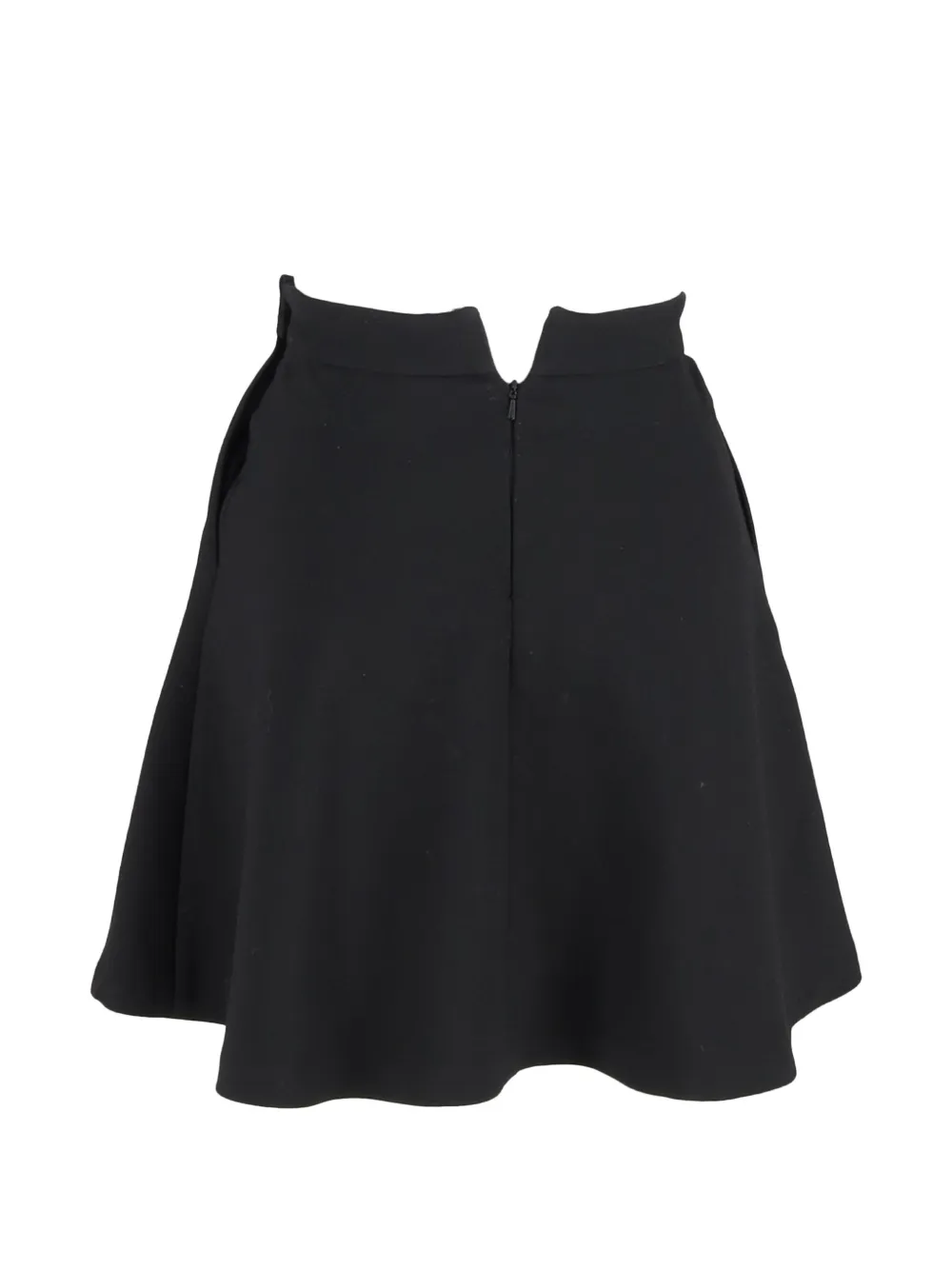 SANDRO A-line button mini skirt - Zwart