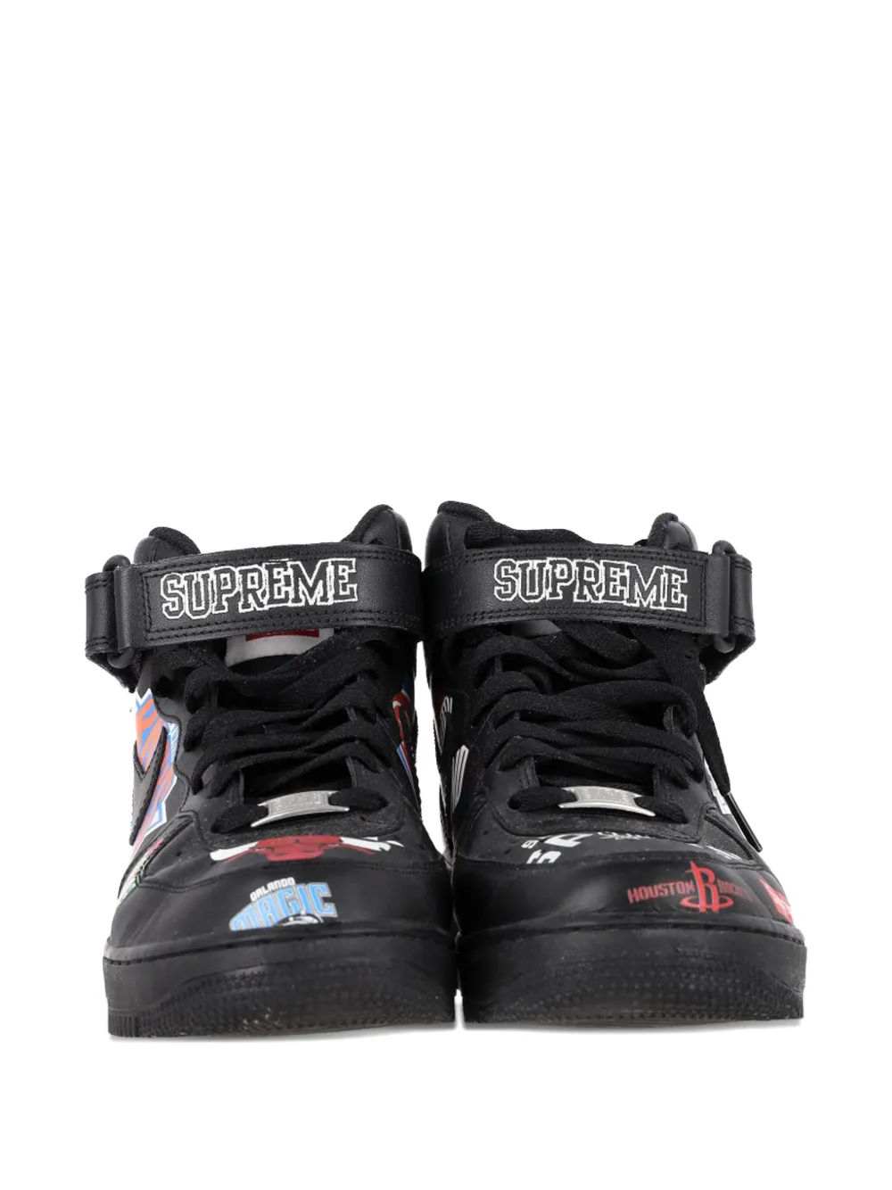 Supreme 2018 x Nike Air Force 1 Mid Supreme sneakers - Nero