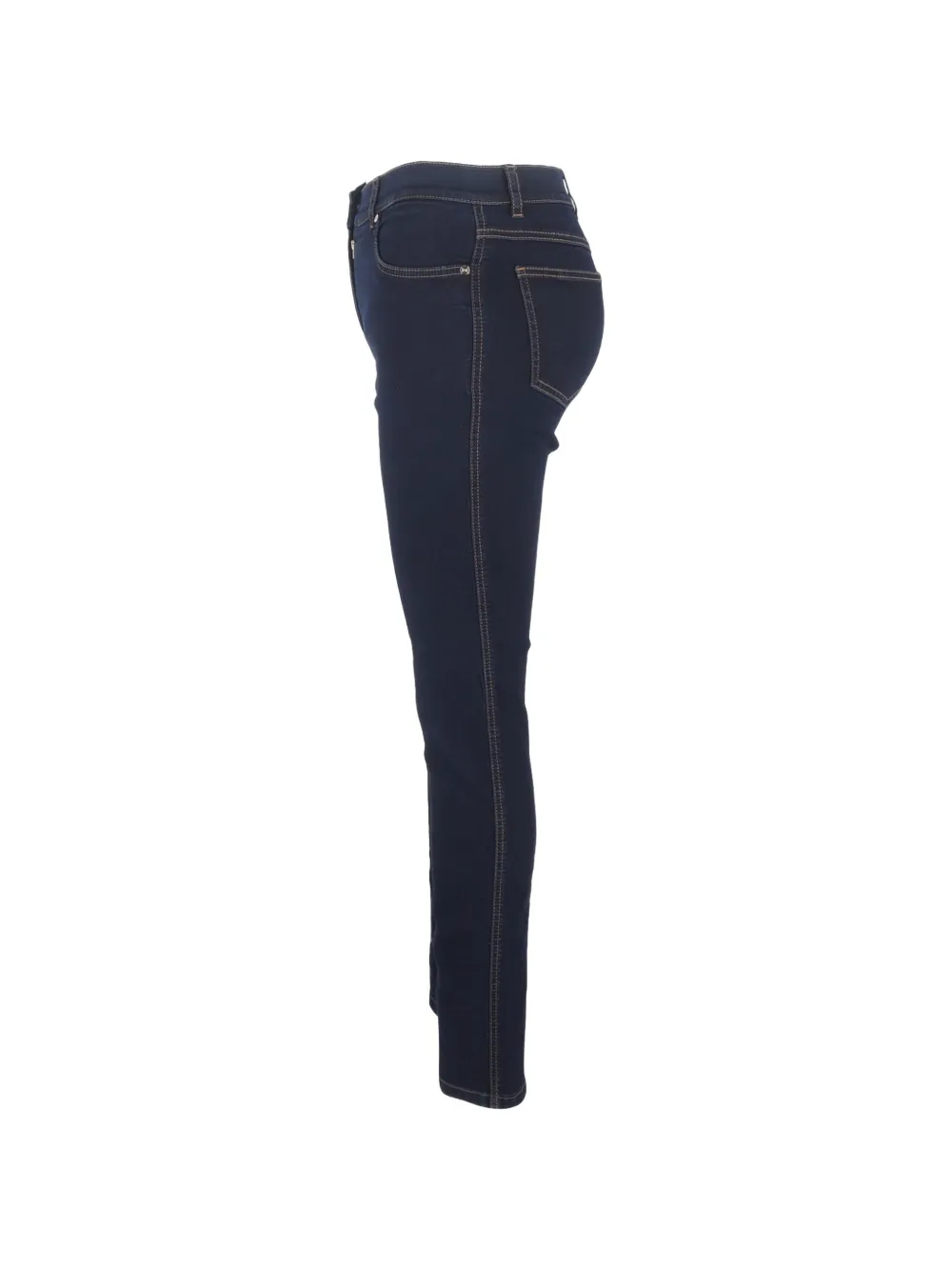  Escada Pre-owned High-rise Slim-fit Jeans - Blue 