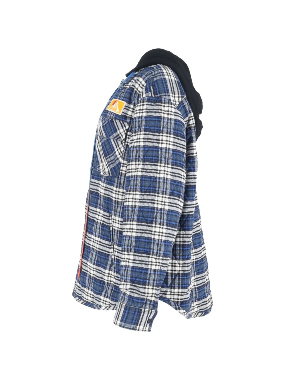  Off-white Pre-owned Checked Jacket - Blue 