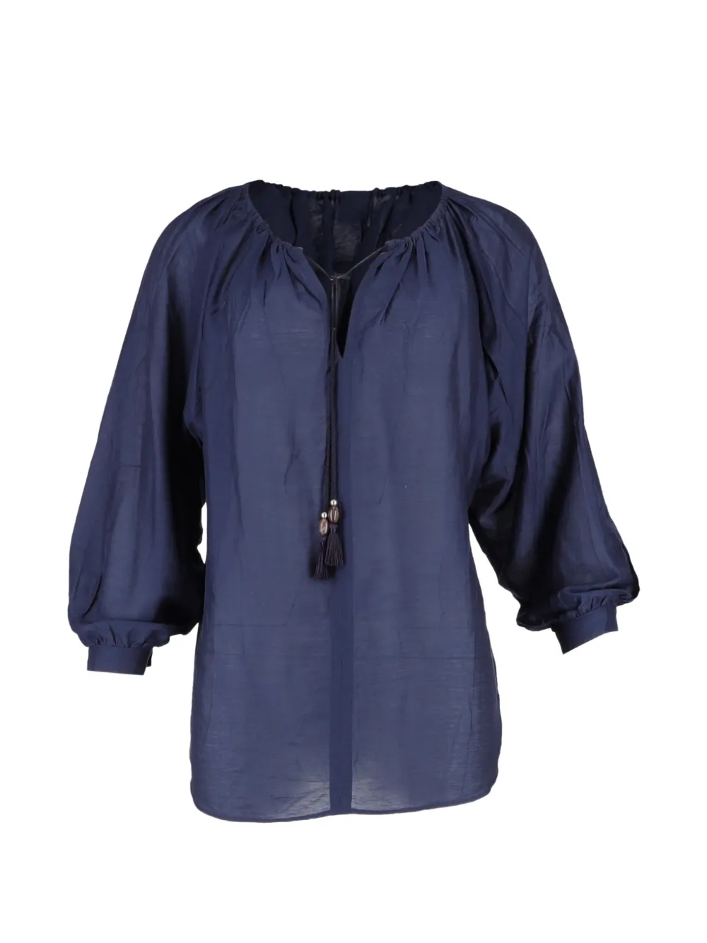 Max Mara V-neck blouse - Blu