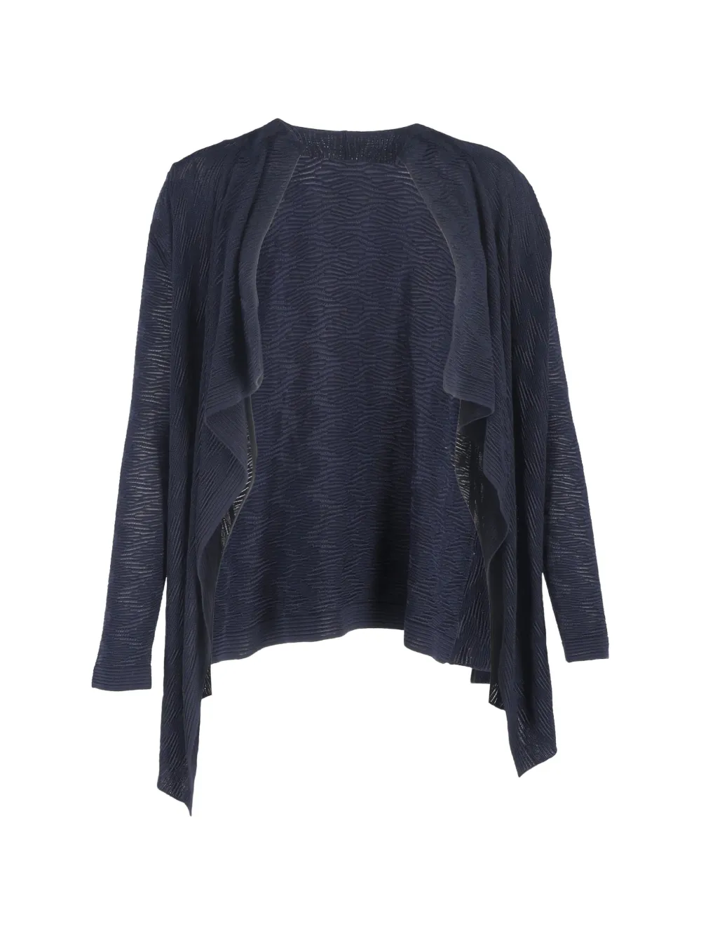 Missoni Pre-Owned asymmetric-design cardigan - Blu