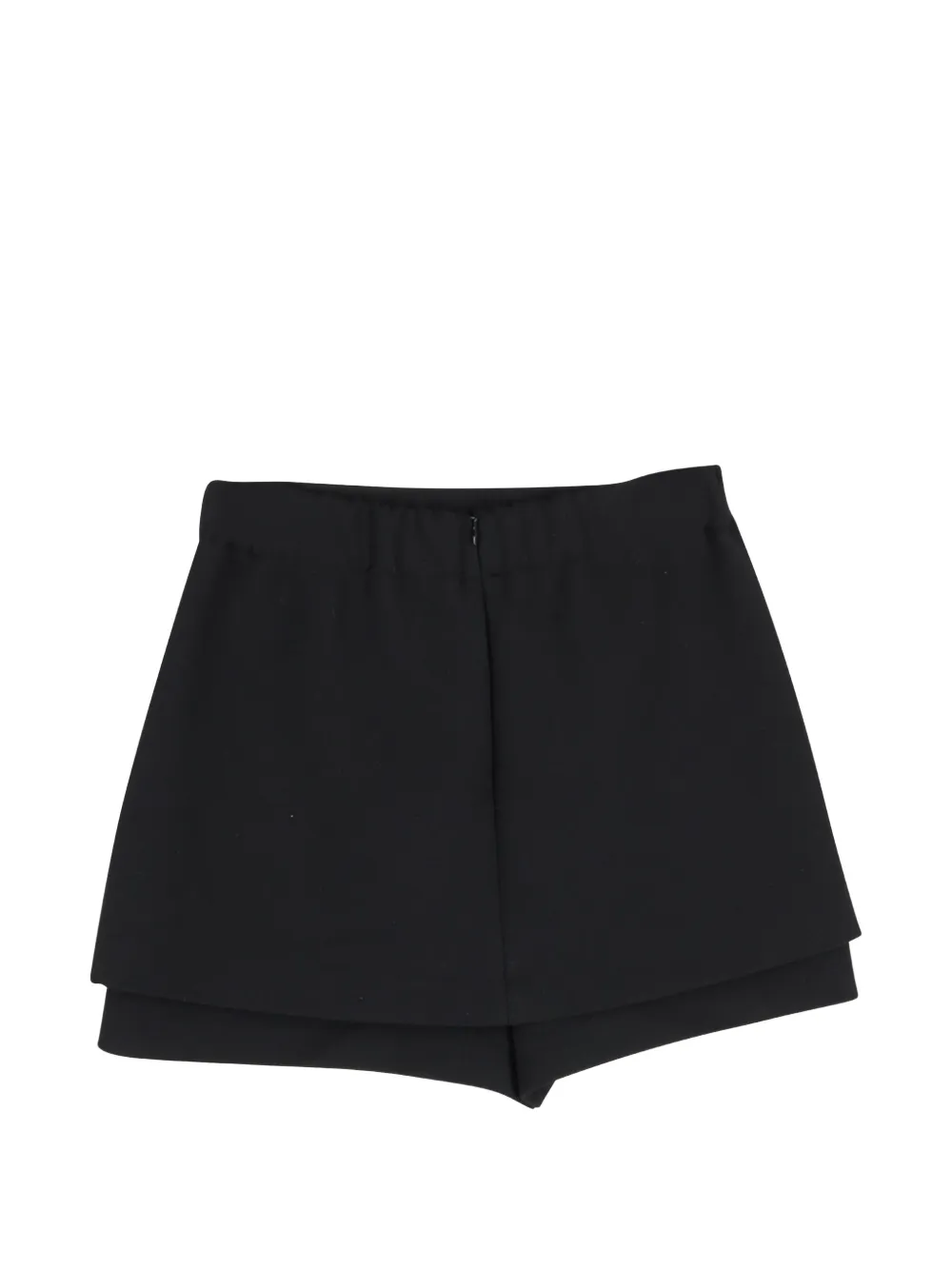 Maje Trompe L'oeil shorts - Zwart