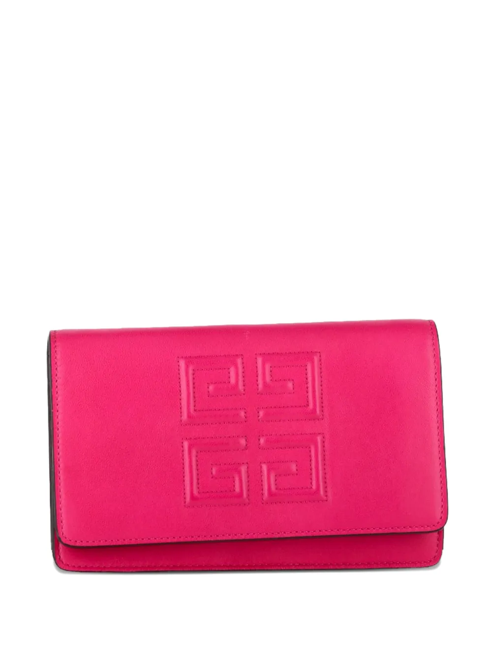Givenchy Pre-Owned chain emblem wallet - Rosa