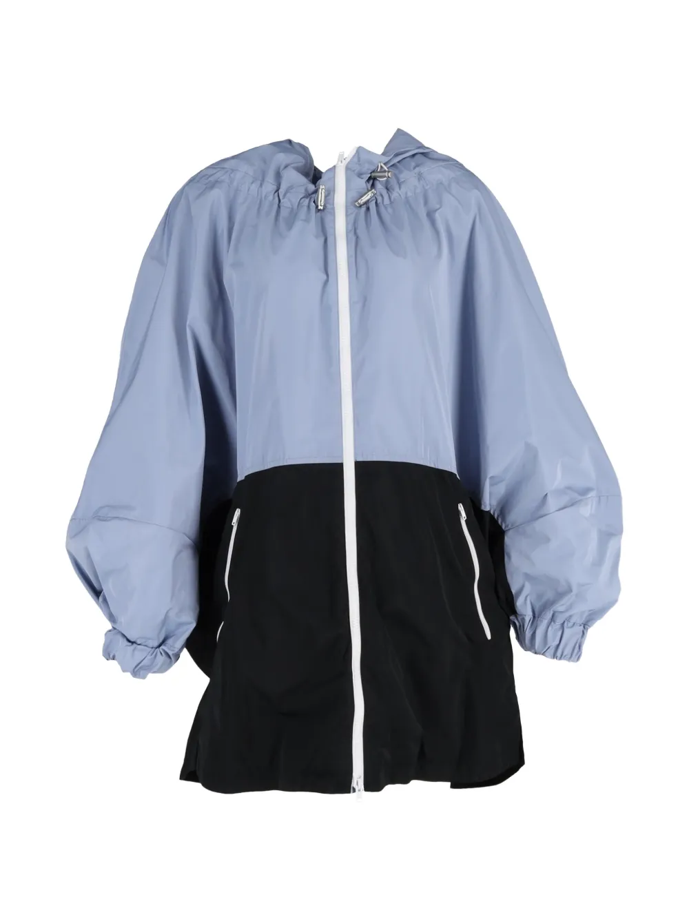 Marni Pre-Owned colourblock zip-up jacket - Blu