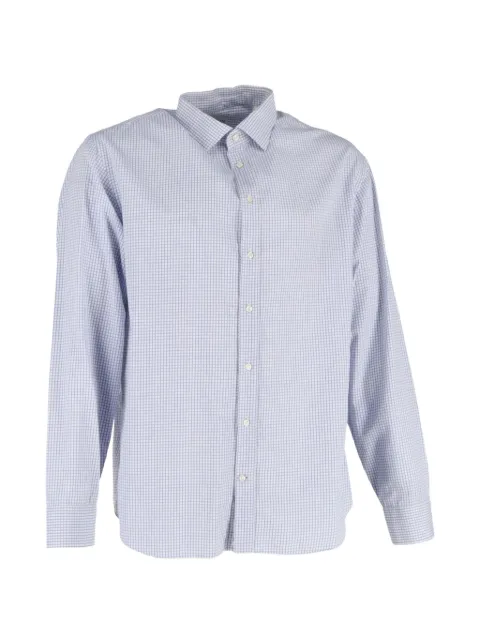 Giorgio Armani Pre-Owned check-print long-sleeve shirt