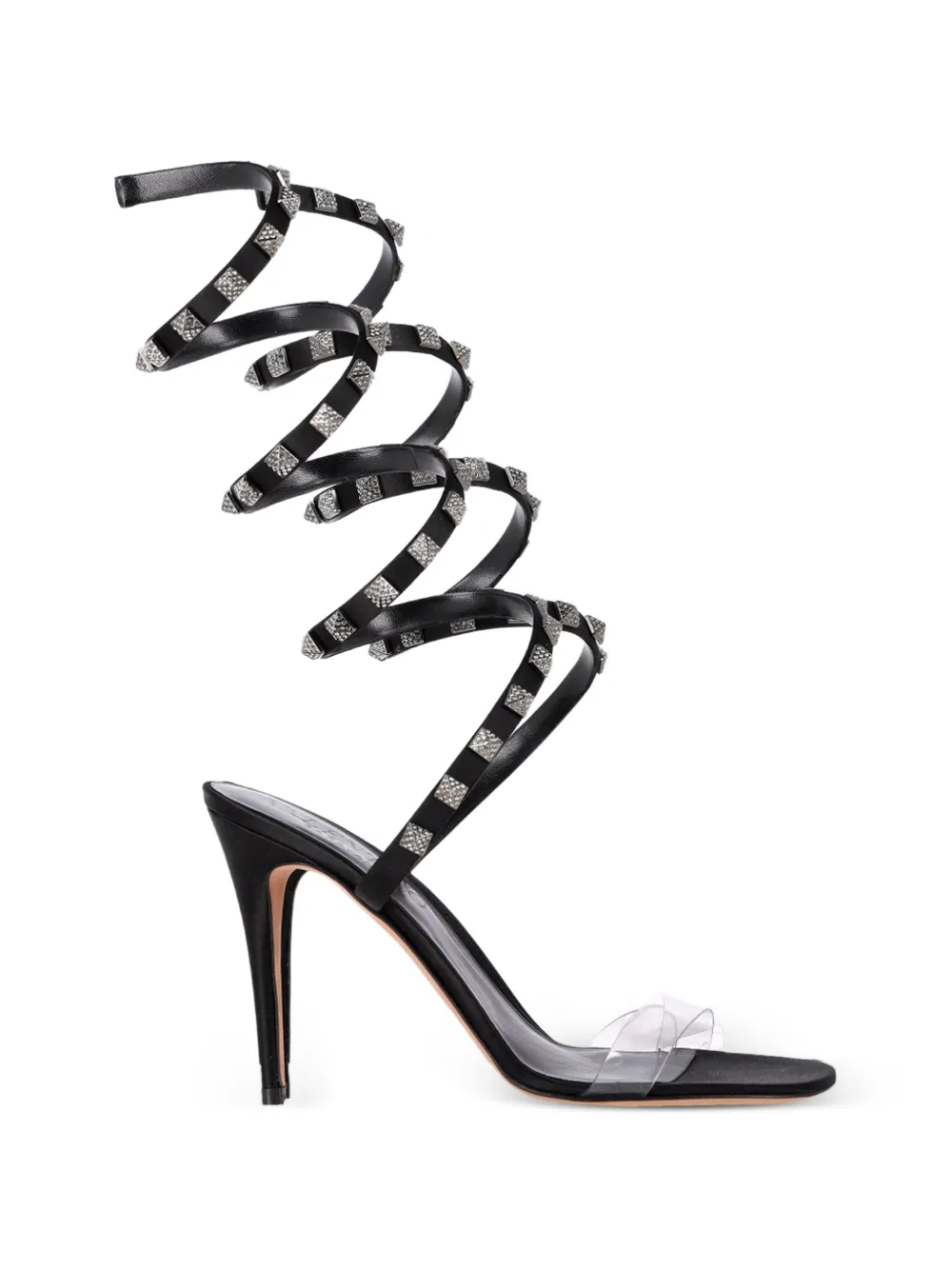 Valentino Garavani Pre-Owned Rockstud wraparound sandals - Bianco
