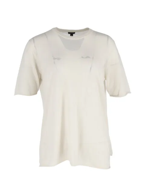 JOSEPH crew-neck wool T-shirt