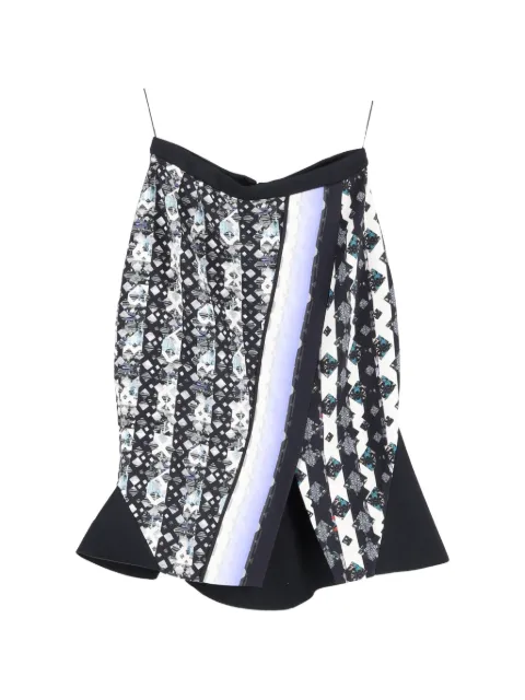 Peter Pilotto Trumpet printed mini skirt