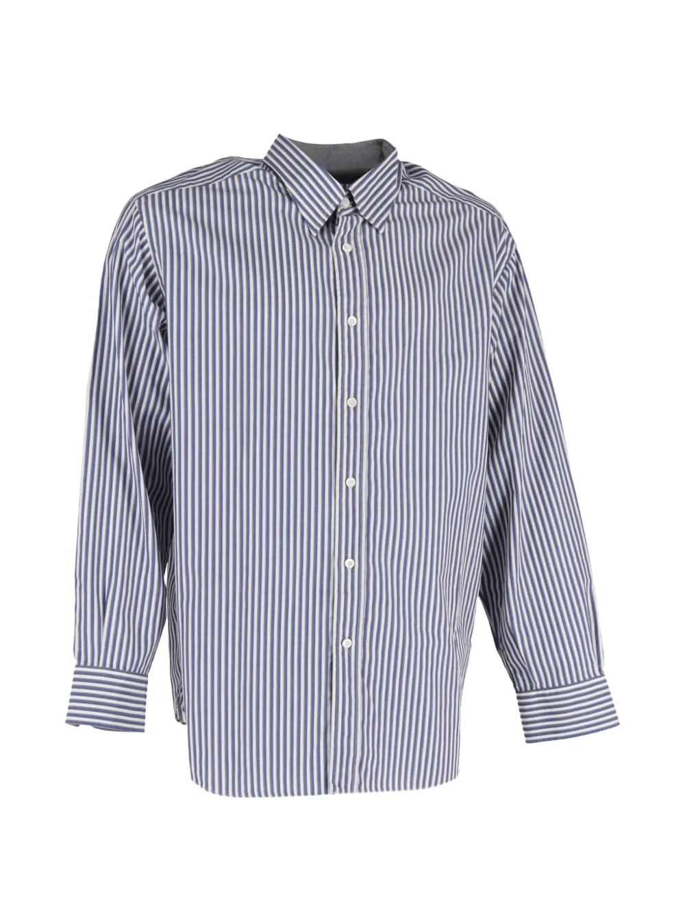 Missoni Pre-Owned striped long-sleeve shirt - Blu