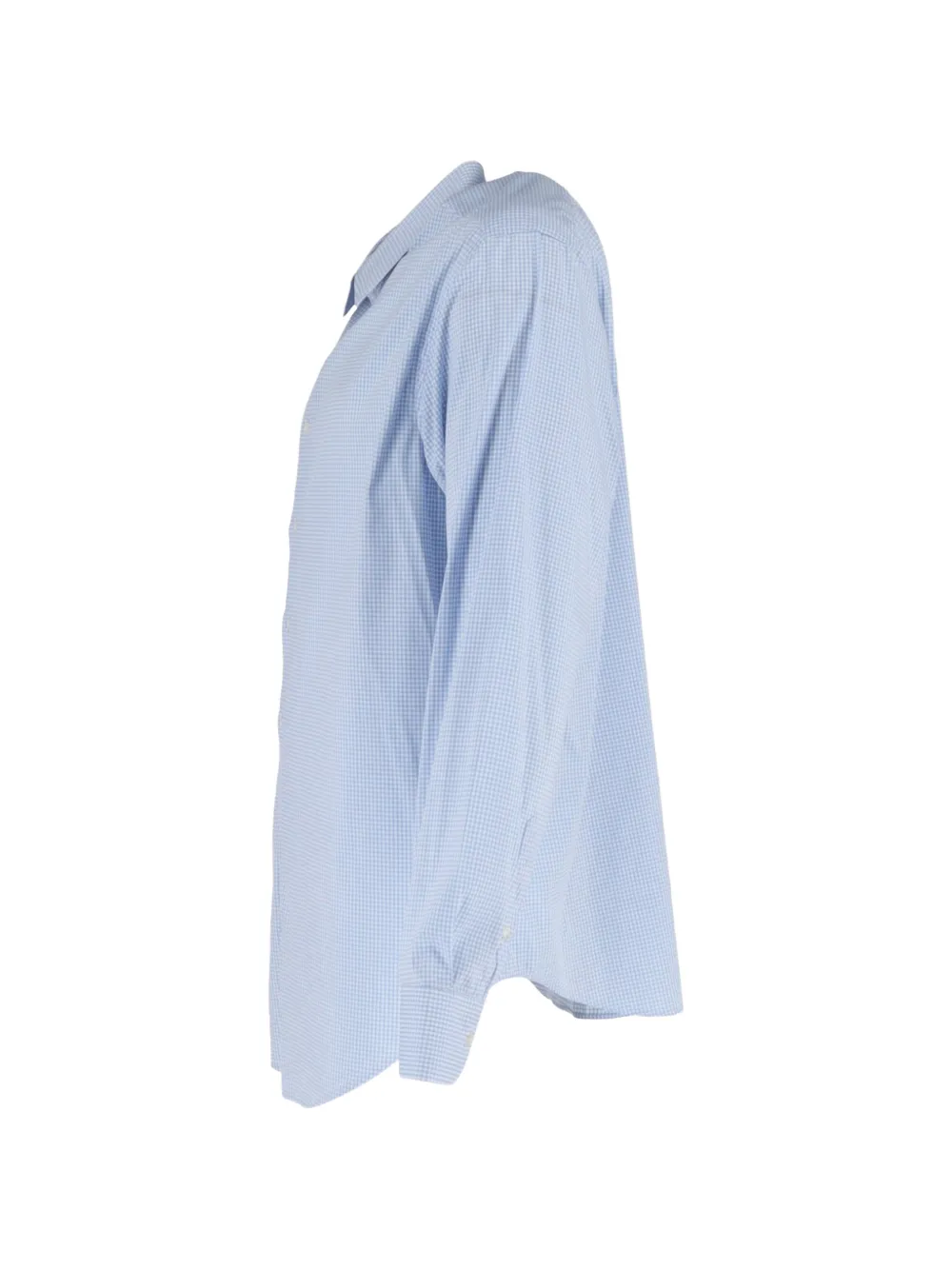 Check-Print Long-Sleeve Shirt