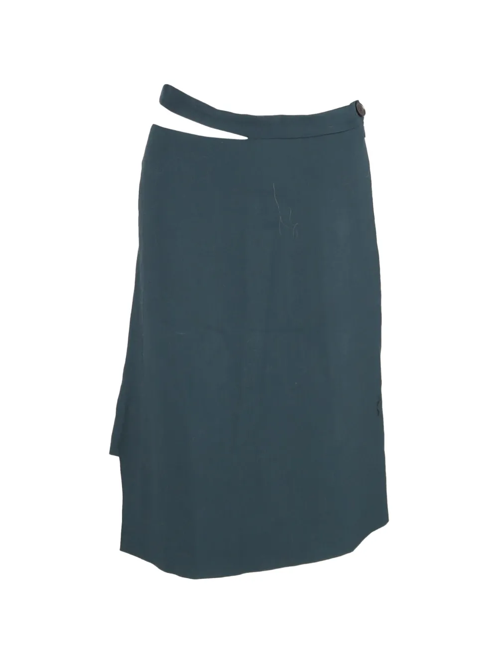 Vivienne Westwood Pre-Owned wrap-design midi skirt - Verde