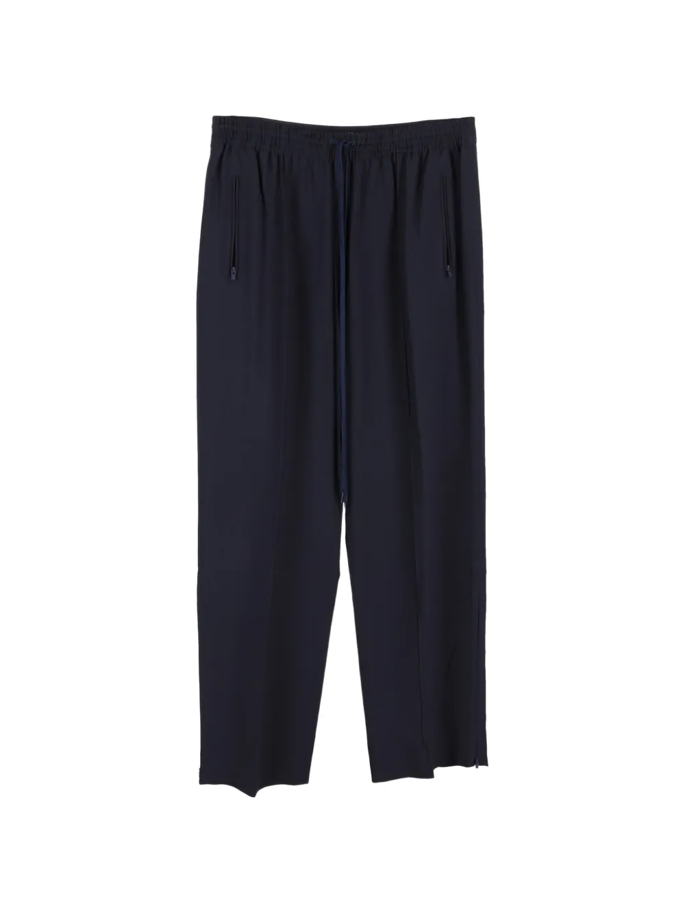 Chloé Vintage drawstring zip trousers - Blu