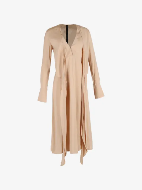 Petar Petrov Dedra maxi-jurk met strikdetail