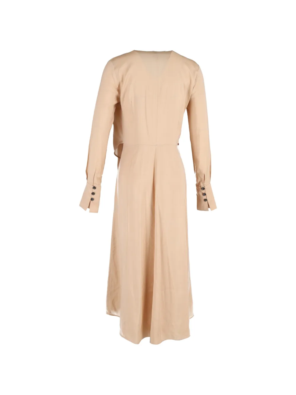 Petar Petrov Dedra tie-detail maxi dress - Beige